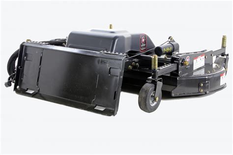 skid steer with mower|skid steer finish mower attachment.